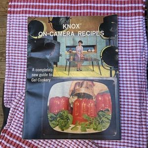 🛒🛒🛒 KNOX On Camera Recipes 1960 Cook Book